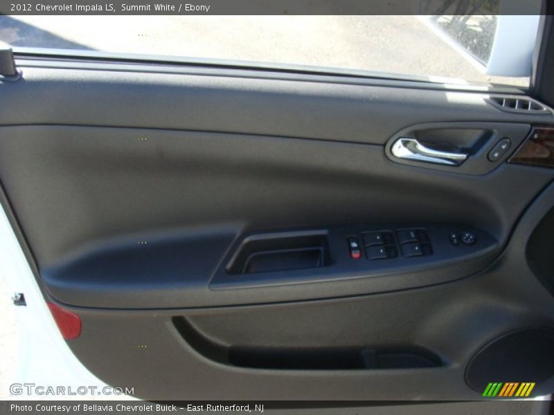 Summit White / Ebony 2012 Chevrolet Impala LS