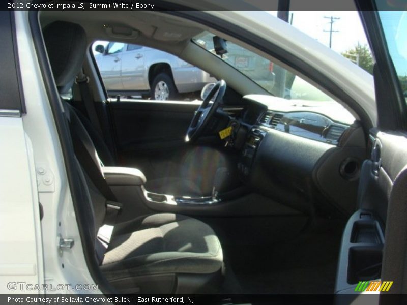 Summit White / Ebony 2012 Chevrolet Impala LS