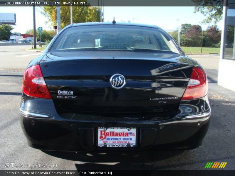 Black Onyx / Neutral 2008 Buick LaCrosse CXL