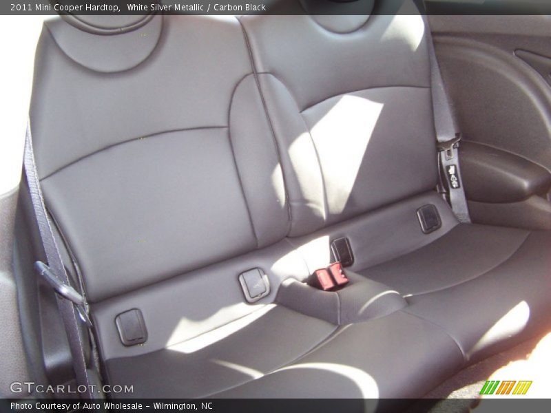 White Silver Metallic / Carbon Black 2011 Mini Cooper Hardtop