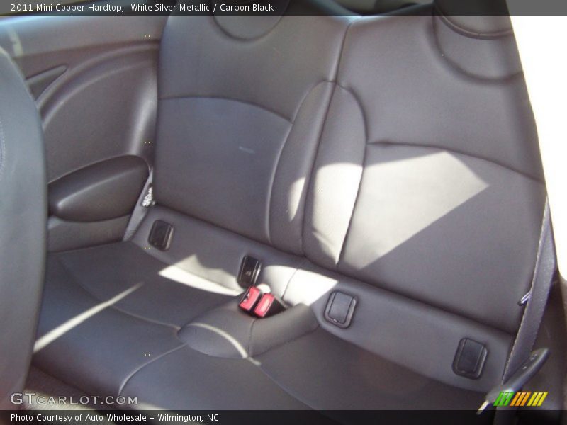 White Silver Metallic / Carbon Black 2011 Mini Cooper Hardtop