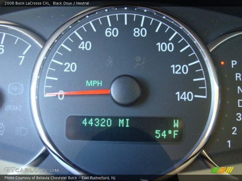 Black Onyx / Neutral 2008 Buick LaCrosse CXL