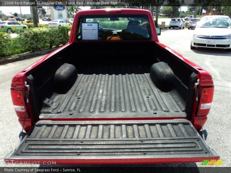 Torch Red / Medium Dark Flint 2008 Ford Ranger XL Regular Cab