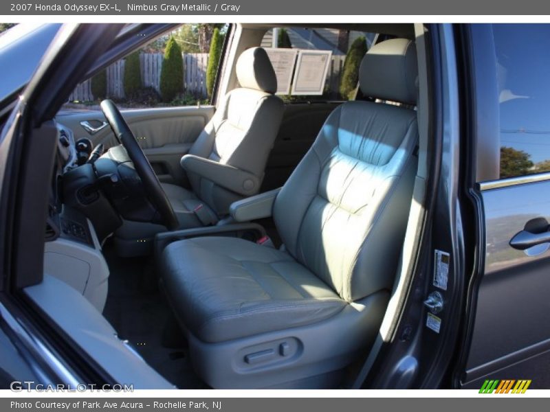 Nimbus Gray Metallic / Gray 2007 Honda Odyssey EX-L