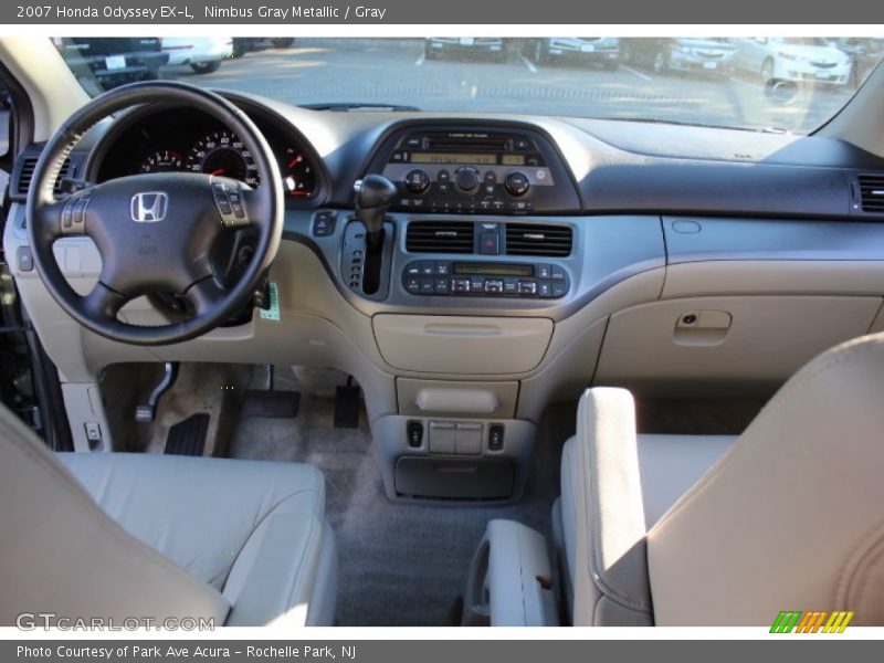 Nimbus Gray Metallic / Gray 2007 Honda Odyssey EX-L