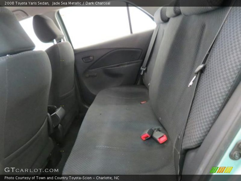 Jade Sea Metallic / Dark Charcoal 2008 Toyota Yaris Sedan