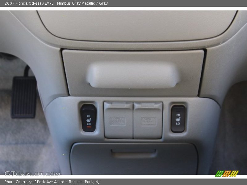 Nimbus Gray Metallic / Gray 2007 Honda Odyssey EX-L