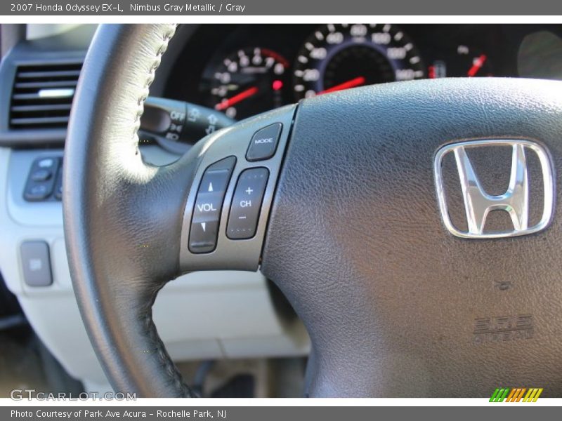 Nimbus Gray Metallic / Gray 2007 Honda Odyssey EX-L