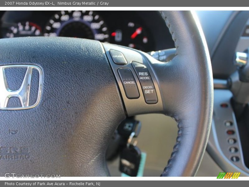 Nimbus Gray Metallic / Gray 2007 Honda Odyssey EX-L