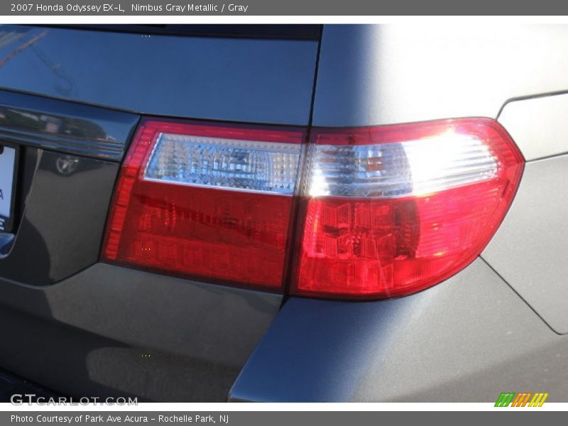 Nimbus Gray Metallic / Gray 2007 Honda Odyssey EX-L