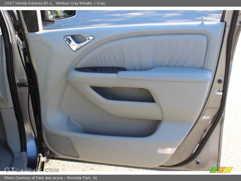 Nimbus Gray Metallic / Gray 2007 Honda Odyssey EX-L