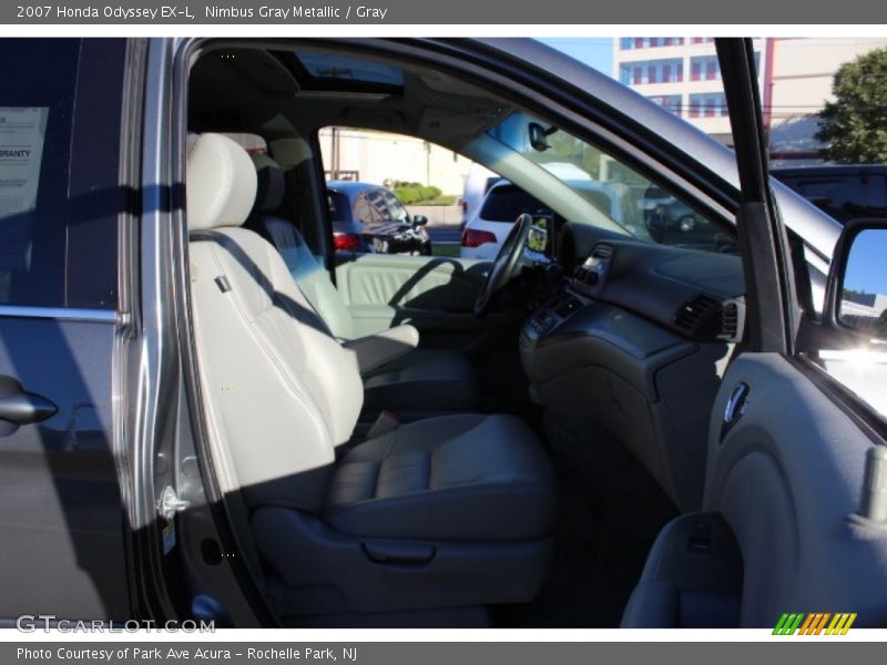 Nimbus Gray Metallic / Gray 2007 Honda Odyssey EX-L