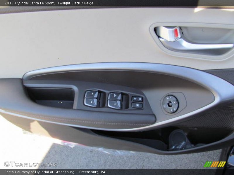 Twilight Black / Beige 2013 Hyundai Santa Fe Sport