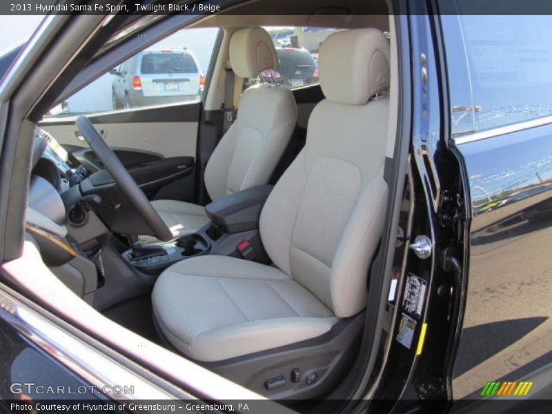 Twilight Black / Beige 2013 Hyundai Santa Fe Sport