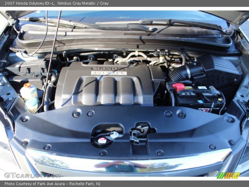 Nimbus Gray Metallic / Gray 2007 Honda Odyssey EX-L