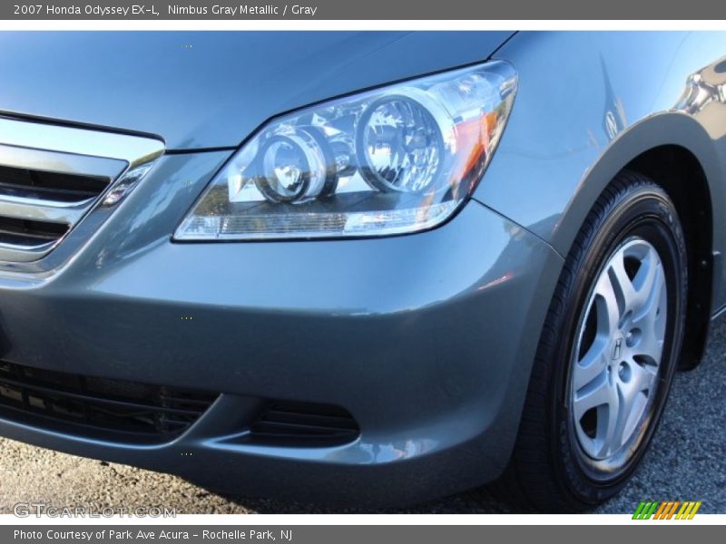 Nimbus Gray Metallic / Gray 2007 Honda Odyssey EX-L