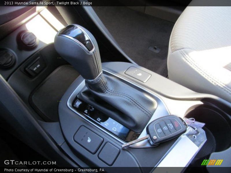 Twilight Black / Beige 2013 Hyundai Santa Fe Sport