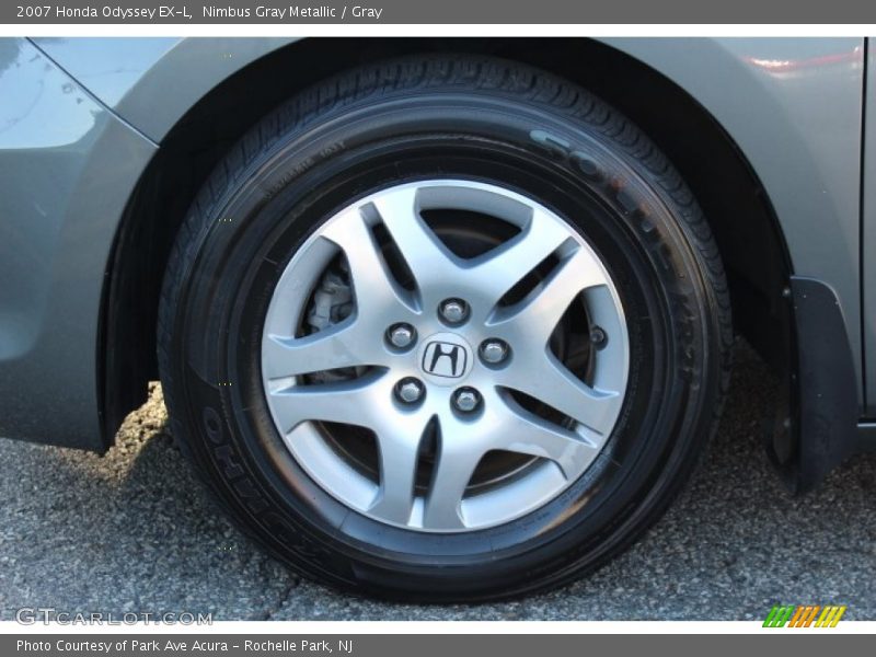 Nimbus Gray Metallic / Gray 2007 Honda Odyssey EX-L