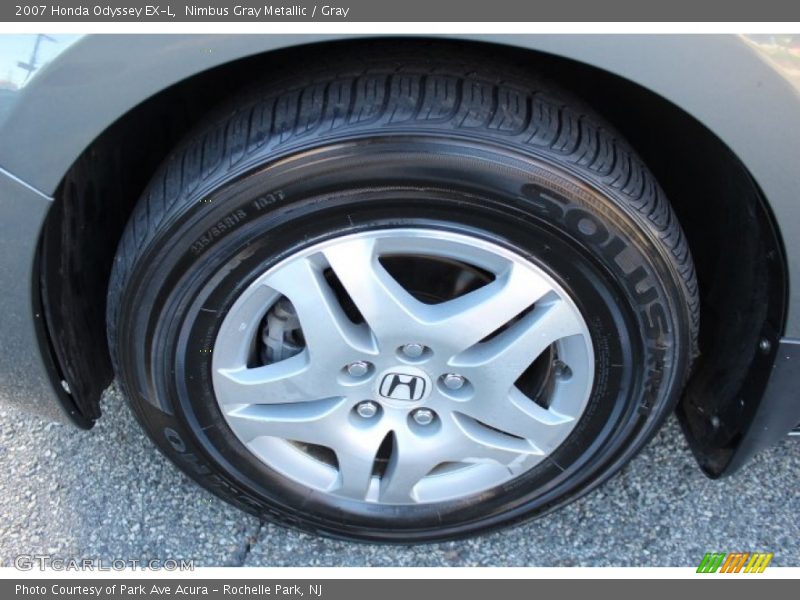 Nimbus Gray Metallic / Gray 2007 Honda Odyssey EX-L