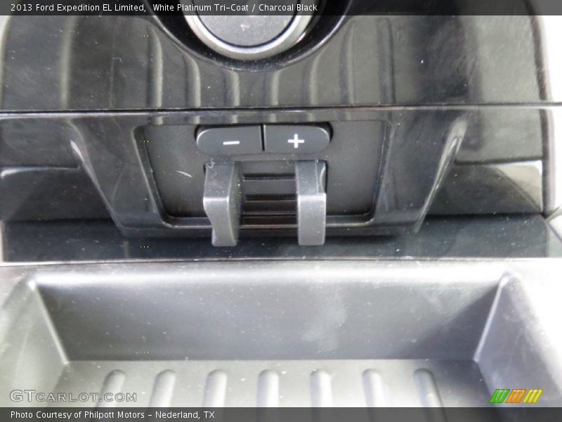 White Platinum Tri-Coat / Charcoal Black 2013 Ford Expedition EL Limited