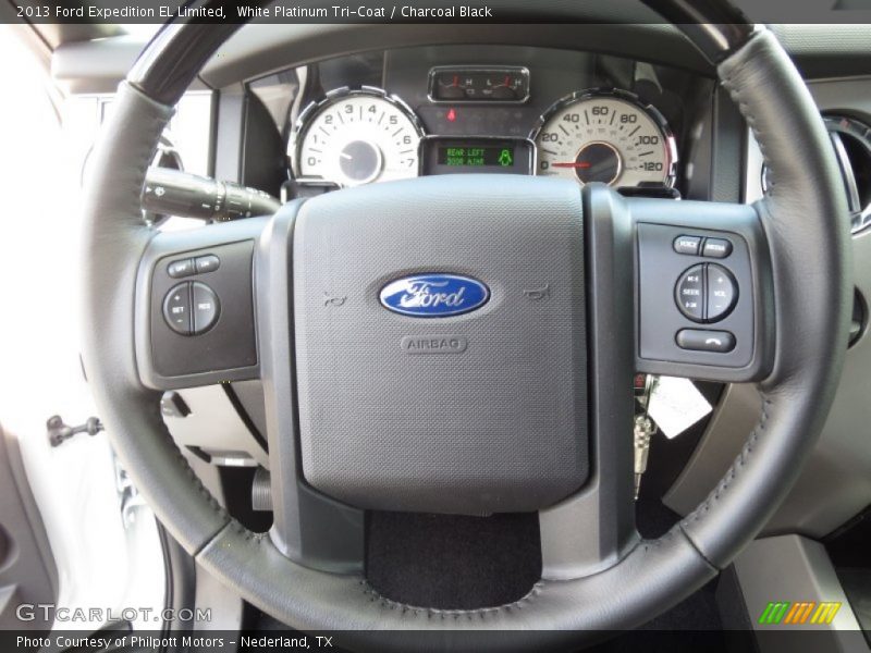  2013 Expedition EL Limited Steering Wheel