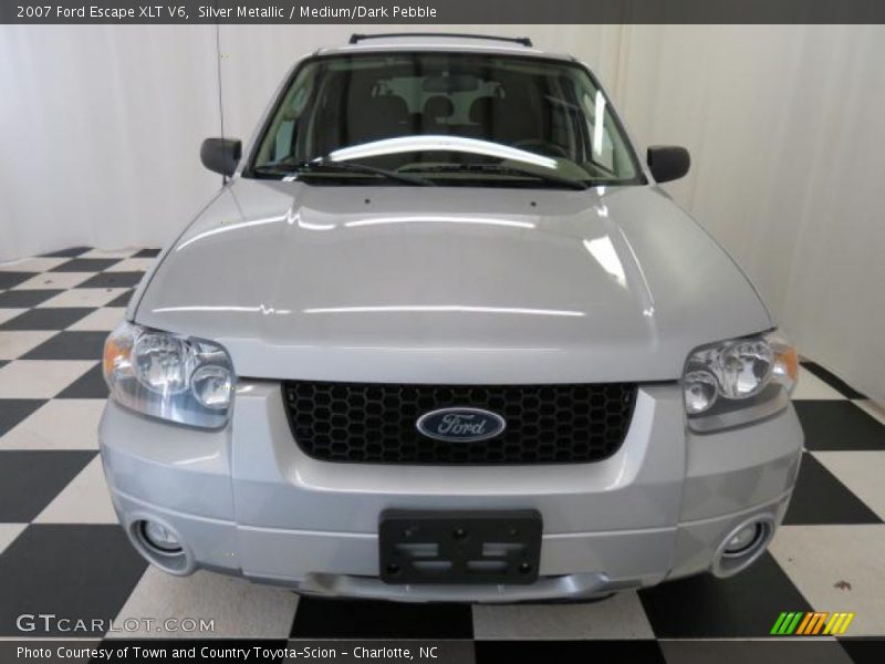 Silver Metallic / Medium/Dark Pebble 2007 Ford Escape XLT V6