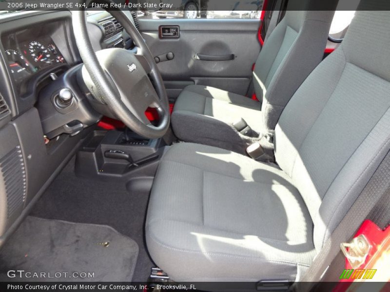 Flame Red / Dark Slate Gray 2006 Jeep Wrangler SE 4x4