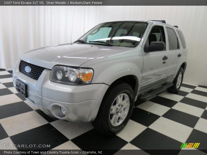 Silver Metallic / Medium/Dark Pebble 2007 Ford Escape XLT V6