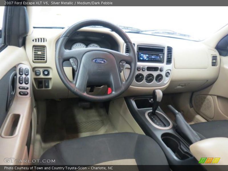 Silver Metallic / Medium/Dark Pebble 2007 Ford Escape XLT V6