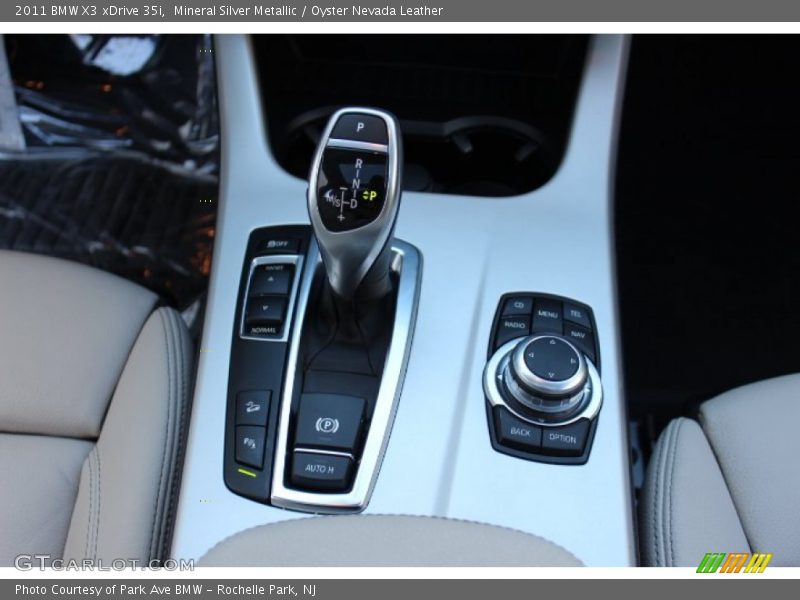 Mineral Silver Metallic / Oyster Nevada Leather 2011 BMW X3 xDrive 35i