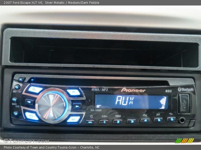Silver Metallic / Medium/Dark Pebble 2007 Ford Escape XLT V6