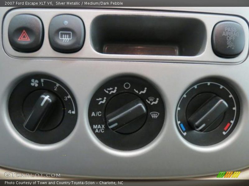 Silver Metallic / Medium/Dark Pebble 2007 Ford Escape XLT V6