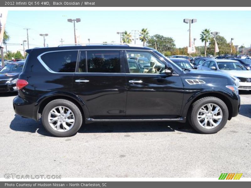 Black Obsidian / Wheat 2012 Infiniti QX 56 4WD