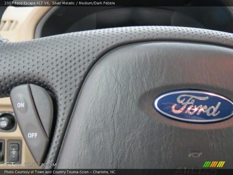 Silver Metallic / Medium/Dark Pebble 2007 Ford Escape XLT V6