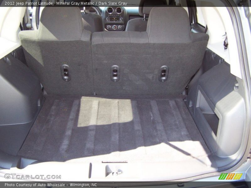 Mineral Gray Metallic / Dark Slate Gray 2012 Jeep Patriot Latitude