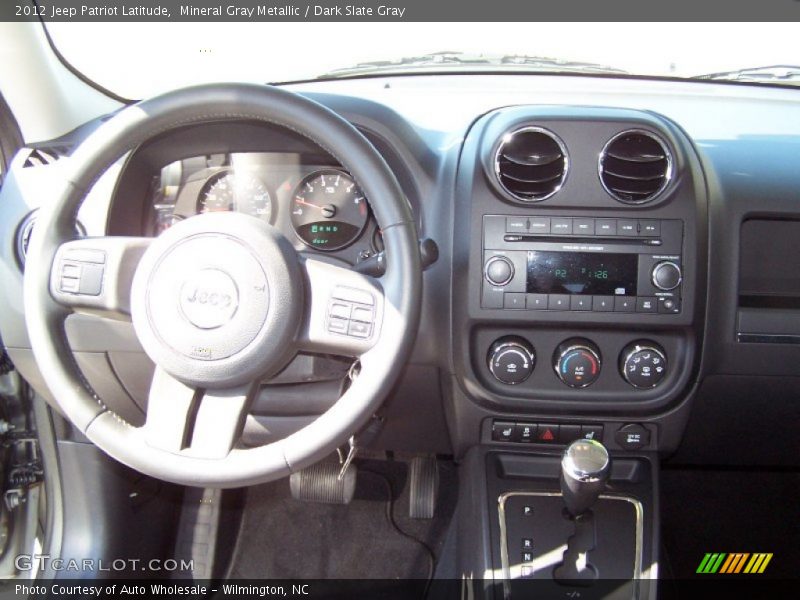 Mineral Gray Metallic / Dark Slate Gray 2012 Jeep Patriot Latitude