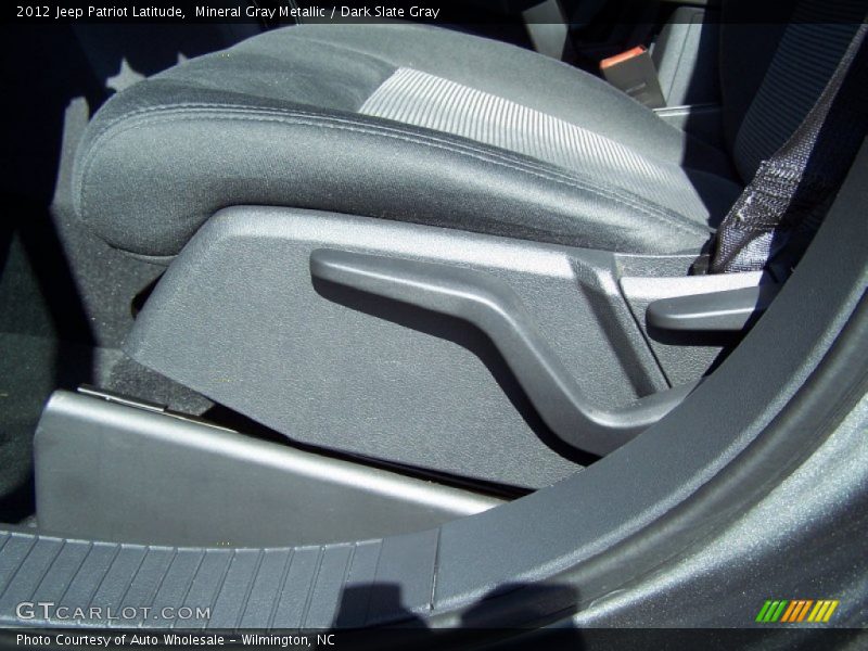 Mineral Gray Metallic / Dark Slate Gray 2012 Jeep Patriot Latitude