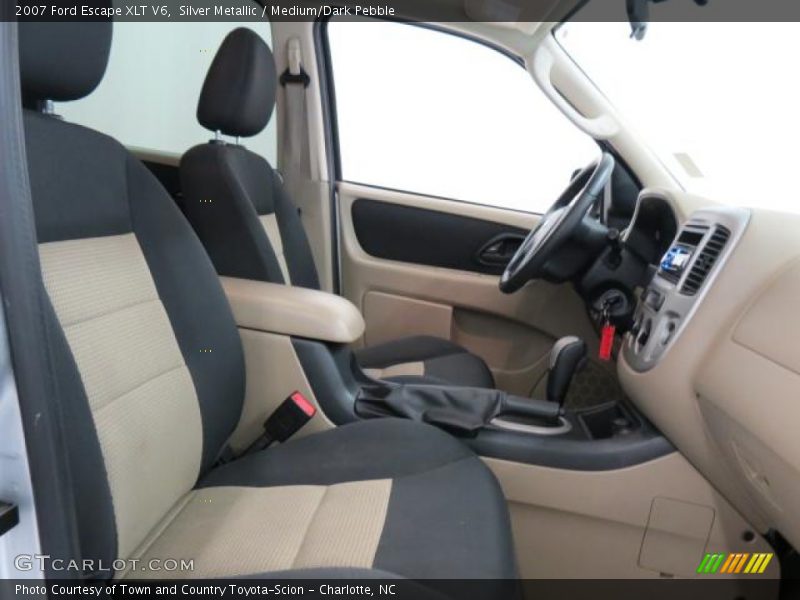 Silver Metallic / Medium/Dark Pebble 2007 Ford Escape XLT V6