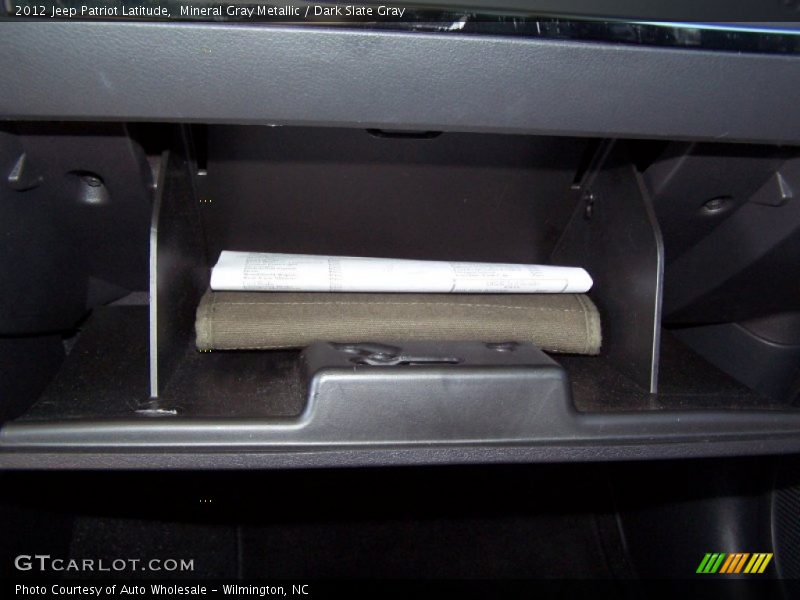 Mineral Gray Metallic / Dark Slate Gray 2012 Jeep Patriot Latitude