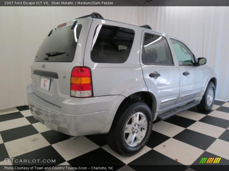 Silver Metallic / Medium/Dark Pebble 2007 Ford Escape XLT V6