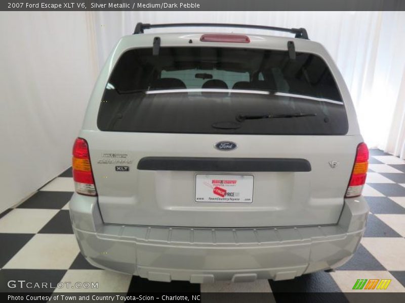 Silver Metallic / Medium/Dark Pebble 2007 Ford Escape XLT V6