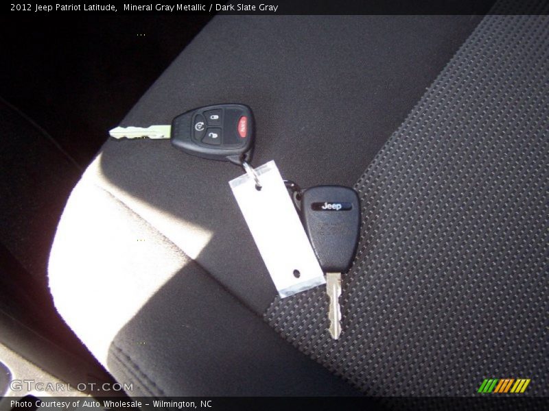 Mineral Gray Metallic / Dark Slate Gray 2012 Jeep Patriot Latitude