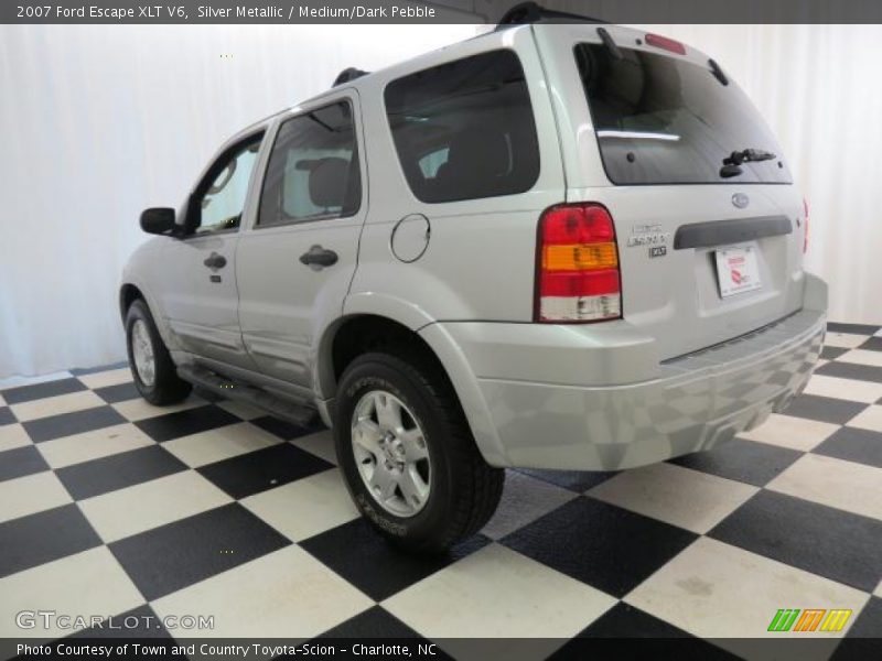 Silver Metallic / Medium/Dark Pebble 2007 Ford Escape XLT V6