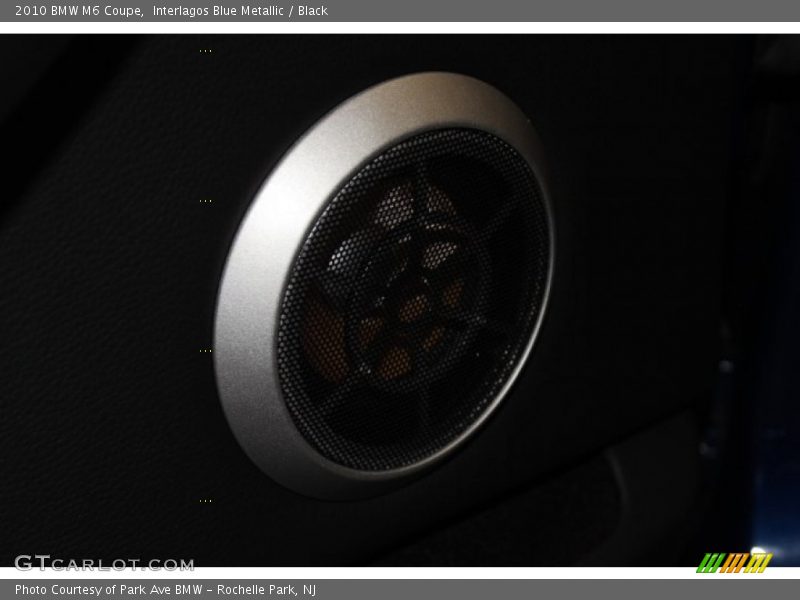 Interlagos Blue Metallic / Black 2010 BMW M6 Coupe