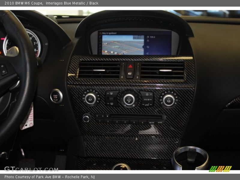 Controls of 2010 M6 Coupe