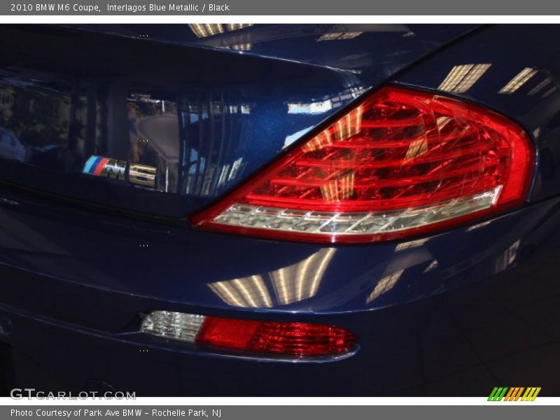 Interlagos Blue Metallic / Black 2010 BMW M6 Coupe