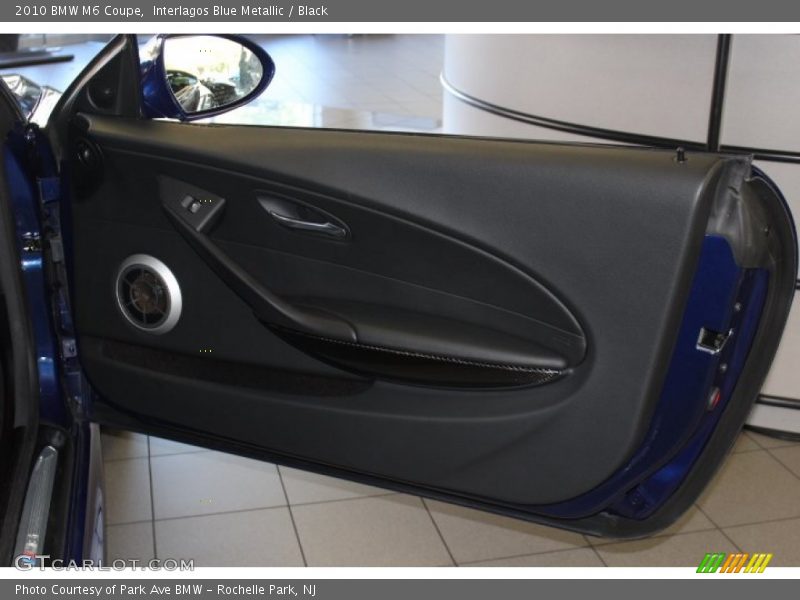 Interlagos Blue Metallic / Black 2010 BMW M6 Coupe
