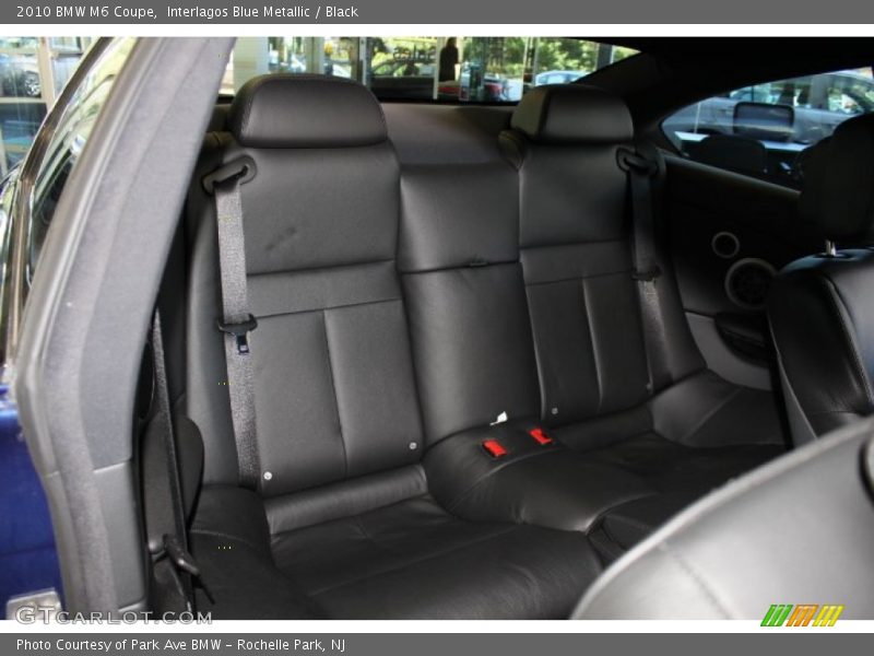 Interlagos Blue Metallic / Black 2010 BMW M6 Coupe
