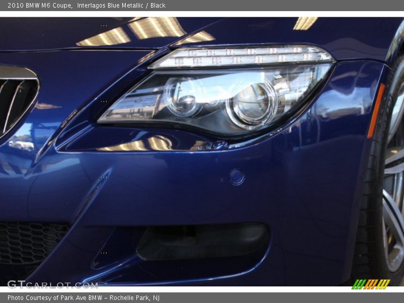 Interlagos Blue Metallic / Black 2010 BMW M6 Coupe