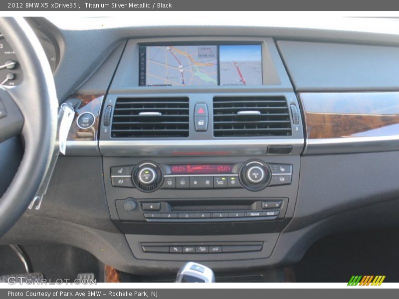 Titanium Silver Metallic / Black 2012 BMW X5 xDrive35i